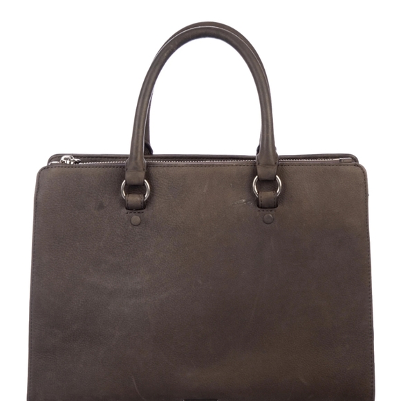 Rebecca Minkoff Grey Suede Handbag - Picture 12 of 12